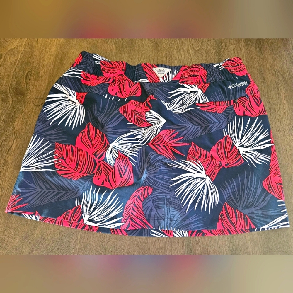 Columbia Tropical Print Skirt